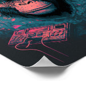 Creëer Unieke wandkunst met aap-Posters Poster (Hoek)