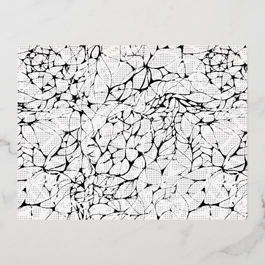 Creëer Unique bedankkaarten met vakantiefoto's Folie Feestdagen Briefkaart (Voorkant)