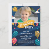 Creëer Unique Kinder verjaardagsuitnodigingen - Cu Kaart (Voorkant)