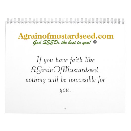 Creëer Uw aangepaste agenda Kalender (Hoes)