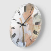 Creëer Uw aangepaste foto grijze paren klasje Grote Klok (Hoek)