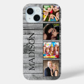 Creëer Uw aangepaste fotocollage Rustic Farmhouse Case-Mate iPhone Case (Achterkant)