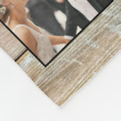 Creëer Uw aangepaste fotocollage Rustic Farmhouse Fleece Deken (Hoek)