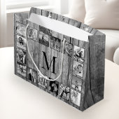 Creëer Uw aangepaste fotocollage Rustic Farmhouse Groot Cadeauzakje