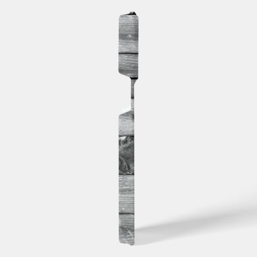 Creëer Uw aangepaste fotocollage Rustic Farmhouse iPhone Hoesje (Rechterkant)