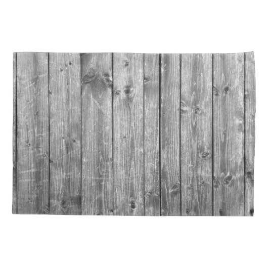 Creëer Uw aangepaste fotocollage Rustic Farmhouse Kussensloop (Achterkant)