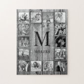 Creëer Uw aangepaste fotocollage Rustic Farmhouse Legpuzzel (Verticaal)