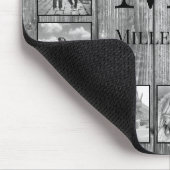 Creëer Uw aangepaste fotocollage Rustic Farmhouse Muismat (Hoek)