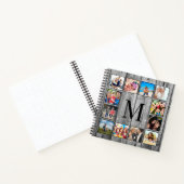 Creëer Uw aangepaste fotocollage Rustic Farmhouse Notitieboek (Binnen)