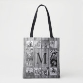 Creëer Uw aangepaste fotocollage Rustic Farmhouse Tote Bag (Voorkant)
