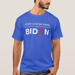Creëer Uw aangepaste groepsnaam voor Biden Harris  T-shirt