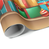 "Creëer uw aangepaste kerstinpakpapier" Cadeaupapier (Rol Hoek)