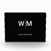 creëer uw aangepaste minimalistische en elegante f fotoblokken (Voorkant)