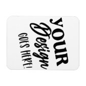 Creëer Uw Afbeelding Magneet (Horizontaal)