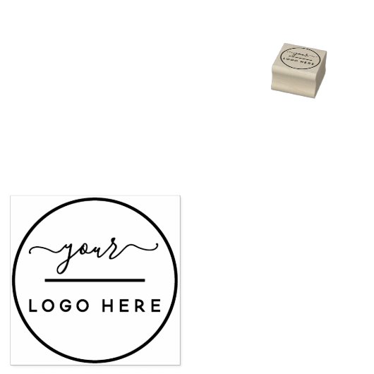 Creëer Uw bedrijfsLogo Douane Stempel Rubber ... (Gestempeld)