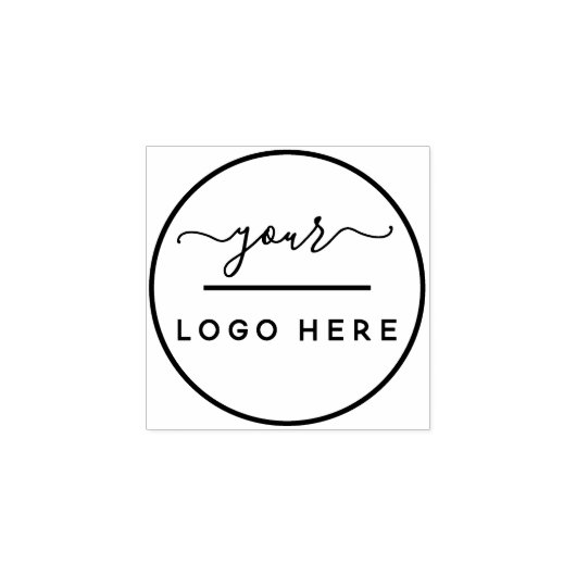 Creëer Uw bedrijfsLogo Douane Stempel Rubber ... (Afrduk)