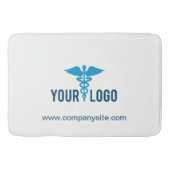 Creëer Uw BedrijfsLogo van het Bedrijf en Naam van Badmat (Voorkant)