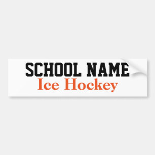 Creëer Uw Bumpersticker - Ice Hockey