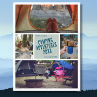 Creëer uw Camping Camp vakantiefoto