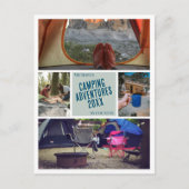 Creëer uw Camping Camp vakantiefoto Briefkaart (Voorkant)