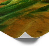 Creëer uw citaat met Landschapsachtergrond Poster (Hoek)