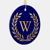 Creëer Uw decoratieve monogram Keramisch Ornament (Rechts)