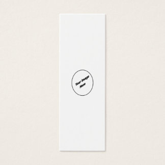 Creëer Uw een van een soort Bladwijzer Mini Visitekaartjes