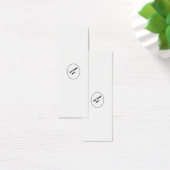 Creëer Uw een van een soort bladwijzer Mini Visitekaartjes (Bureau)