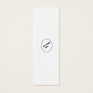 Creëer Uw een van een soort bladwijzer Mini Visitekaartjes