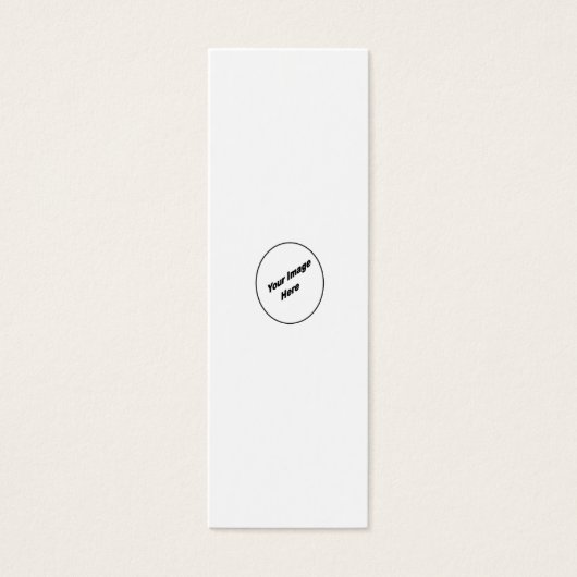 Creëer Uw een van een soort bladwijzer Mini Visitekaartjes (Voorkant)