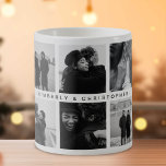 Creëer Uw eigen 10 foto-Collage en aangepaste teks Koffiemok<br><div class="desc">Creëer uw eigen foto-collage koffie-mok,  met 10 (10) vierkante insta foto's van uw keuze. Personaliseer door uw eigen tekst toe te voegen gebruikend de verstrekte sjabloon. Een greate cadeau voor verjaardagen,  kerst,  verjaardagen of andere speciale gelegenheden!</div>