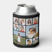 Creëer Uw eigen 10 fotocollage Blikjeskoeler (Blikje Voorkant)