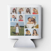 Creëer Uw eigen 10 fotocollage Blikjeskoeler (Achterkant)