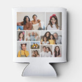 Creëer Uw eigen 10 fotocollage Blikjeskoeler (Achterkant)