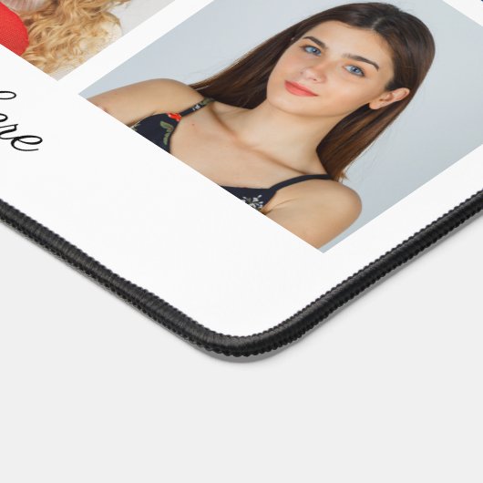 Creëer Uw eigen 10 fotocollage Bureaumat (Hoek)