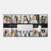 Creëer Uw eigen 10 fotocollage Bureaumat (Keyboard & Muis)