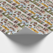 Creëer Uw eigen 10 fotocollage Cadeaupapier (Hoek)