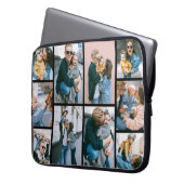 Creëer Uw eigen 10 Fotocollage Electronics Bag Laptop Sleeve (Voorkant Links)