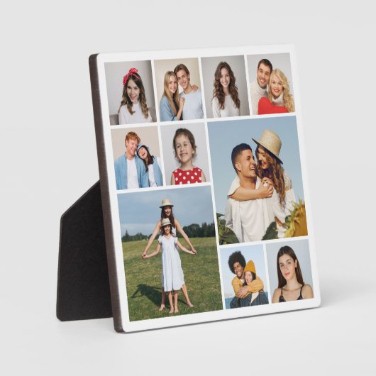 Creëer Uw eigen 10 fotocollage Fotoplaat (Voorkant)