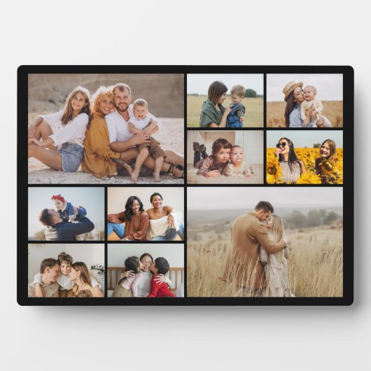 Creëer Uw eigen 10 fotocollage Fotoplaat (voorkant)
