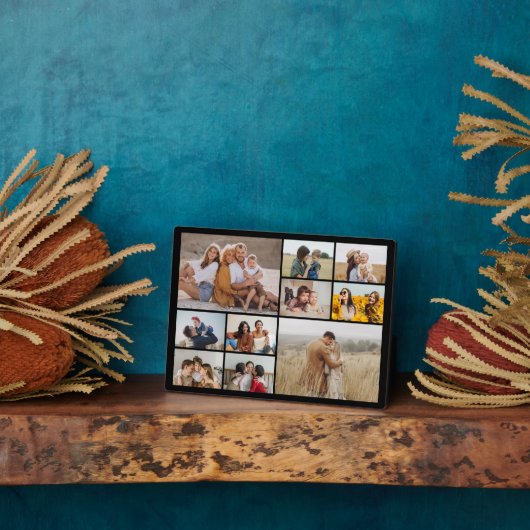 Creëer Uw eigen 10 fotocollage Fotoplaat (Zijkant)