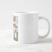 Creëer Uw eigen 10 fotocollage Grote Koffiekop (Rechts)