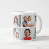 Creëer Uw eigen 10 fotocollage Grote Koffiekop (Voorkant rechts)