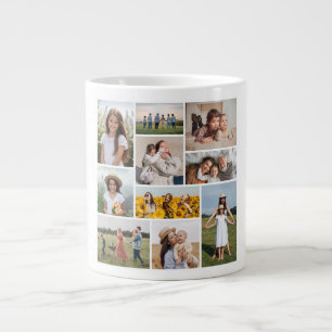 Creëer Uw eigen 10 fotocollage Grote Koffiekop