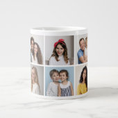 Creëer Uw eigen 10 fotocollage Grote Koffiekop (Voorkant)