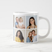 Creëer Uw eigen 10 fotocollage Grote Koffiekop (Rechts)