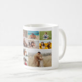 Creëer Uw eigen 10 fotocollage Koffiemok (Voorkant rechts)