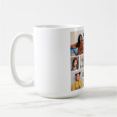 Creëer Uw eigen 10 fotocollage Koffiemok (Links)