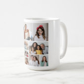 Creëer Uw eigen 10 fotocollage Koffiemok (Voorkant rechts)