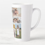 Creëer Uw eigen 10 fotocollage Latte Mok (Rechts)